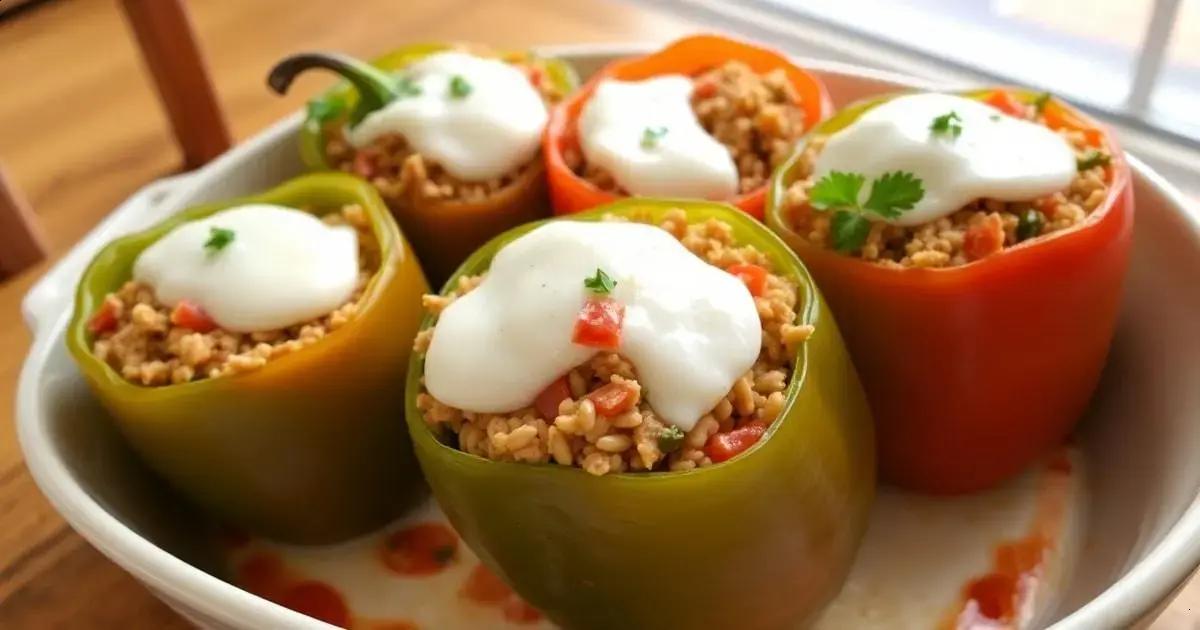 stuffed peppers — Mediterranean Diet Hub
