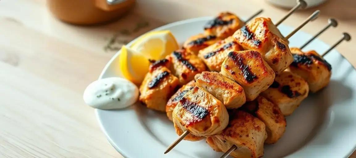 chicken souvlaki — Mediterranean Diet Hub
