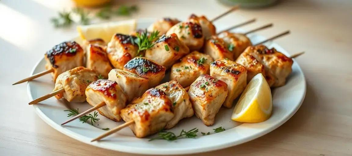 chicken souvlaki — Mediterranean Diet Hub