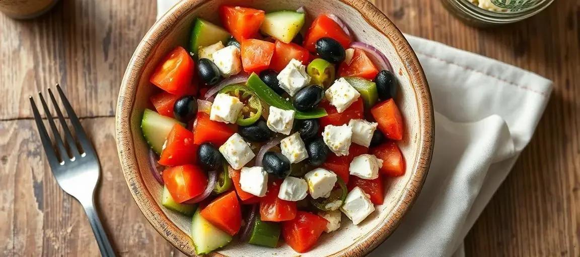 greek salad — Mediterranean Diet Hub