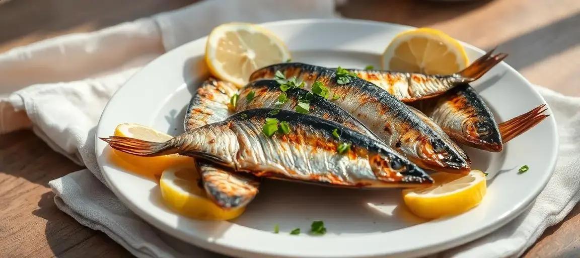 grilled sardines — Mediterranean Diet Hub
