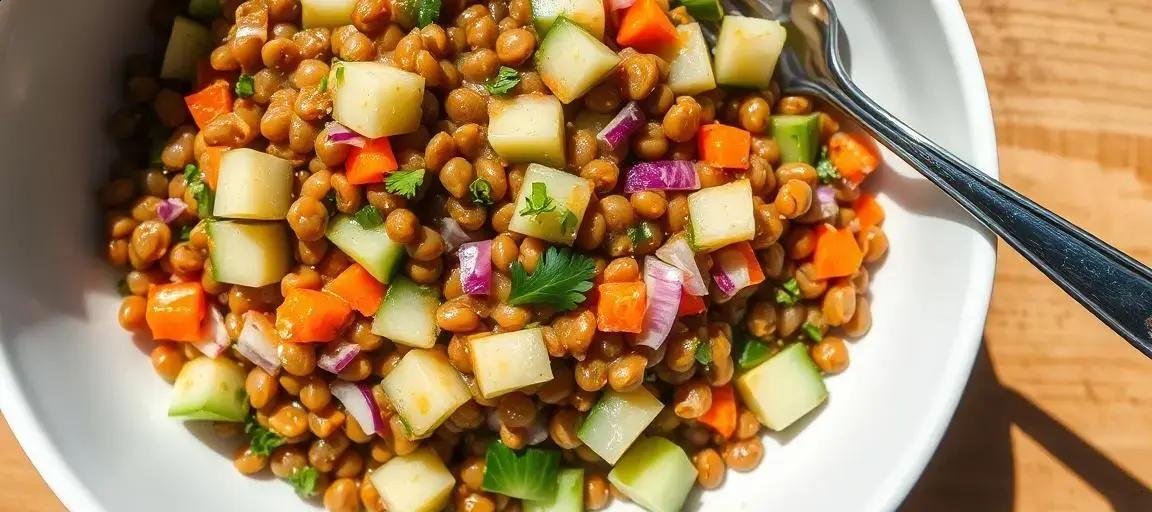 lentil salad — Mediterranean Diet Hub