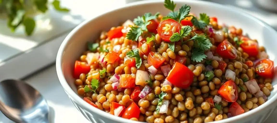 lentil salad — Mediterranean Diet Hub