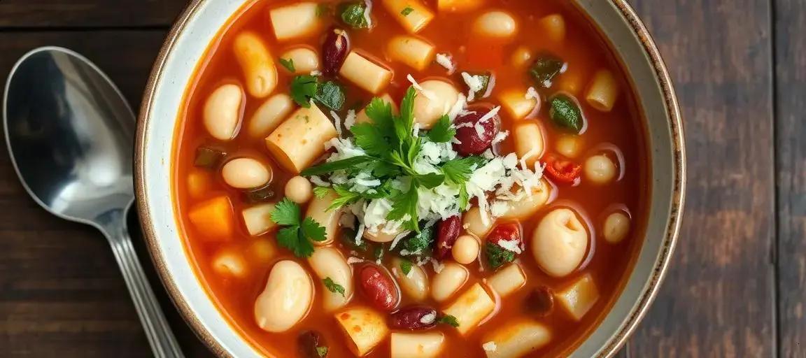minestrone soup — Mediterranean Diet Hub