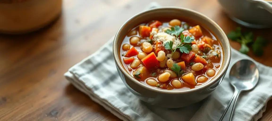 minestrone soup — Mediterranean Diet Hub