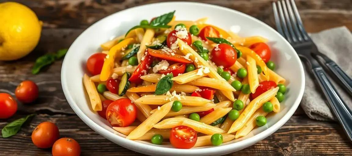 Pasta primavera — Mediterranean Diet Hub