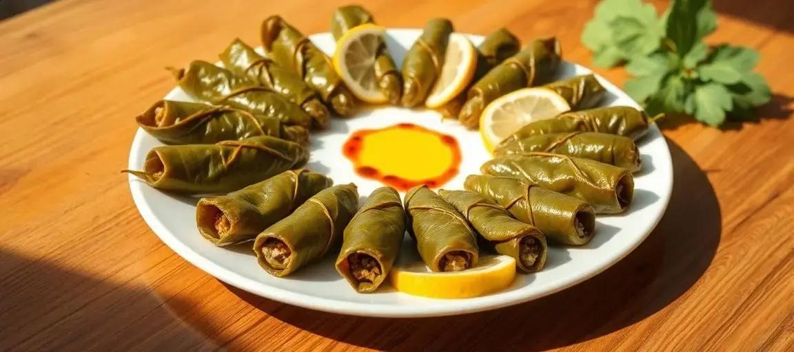 stuffed grape leaves — Mediterranean Diet Hub