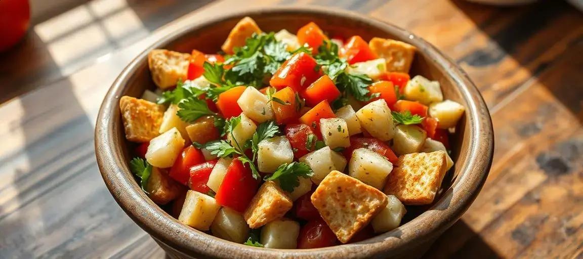 Fattoush — Mediterranean Diet Hub