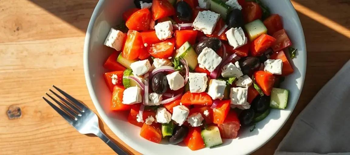 Greek salad — Mediterranean Diet Hub