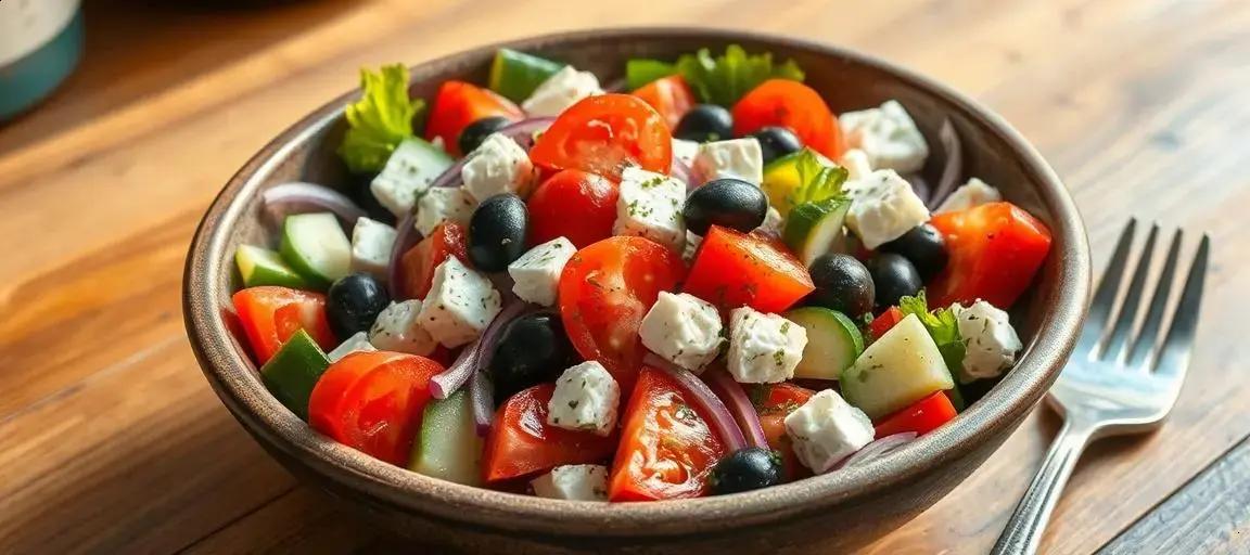 Greek salad — Mediterranean Diet Hub