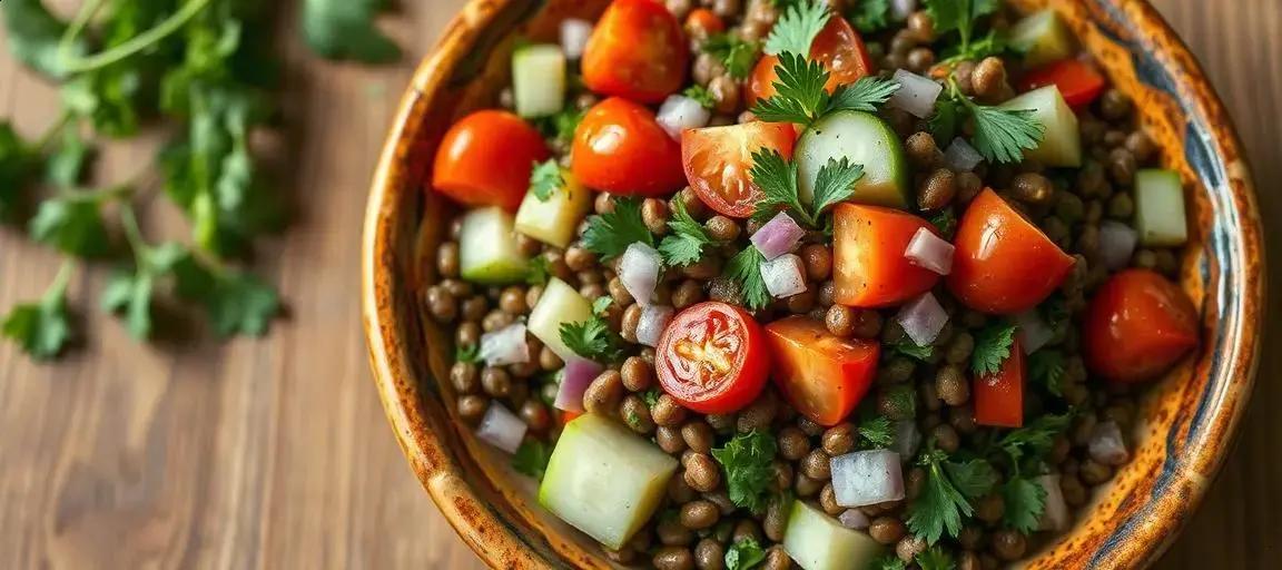 lentil salad — Mediterranean Diet Hub
