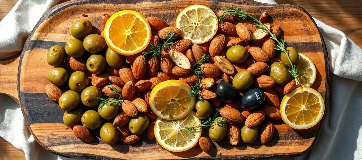 olives platter — Mediterranean Diet Hub
