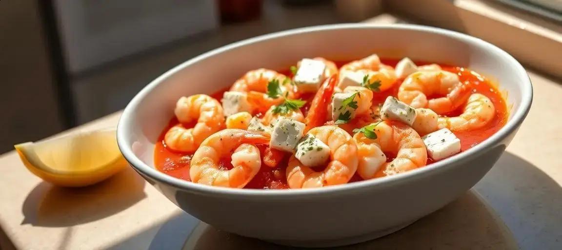 shrimp saganaki — Mediterranean Diet Hub